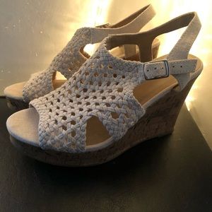 JELLYPOP Canvas Wedges/Sandals